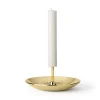 Portacandele oro in ottone lucido di Studio Job