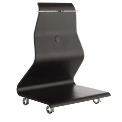 Porta TV Cobra Moca con ruote di Mario Bellini