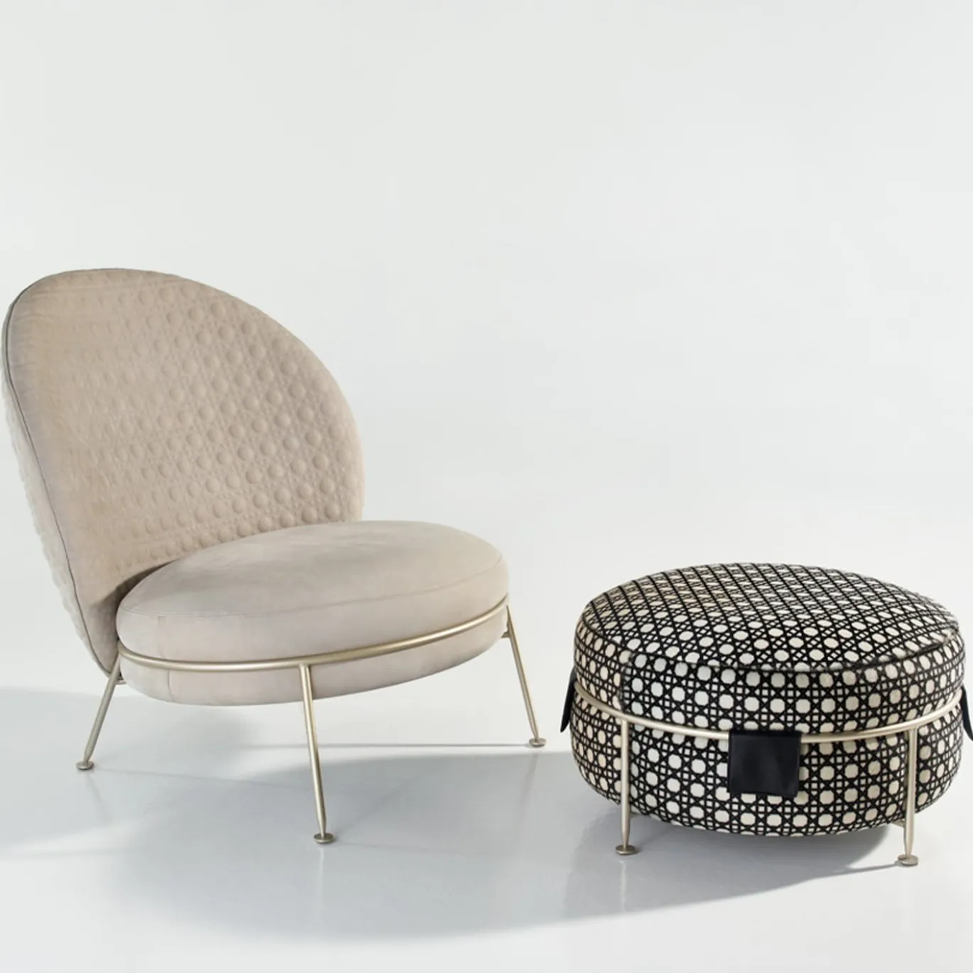 Pouf basso Amaretto