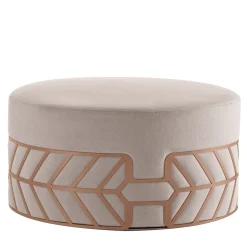 Pouf Belte Beige di Elena Salmistraro