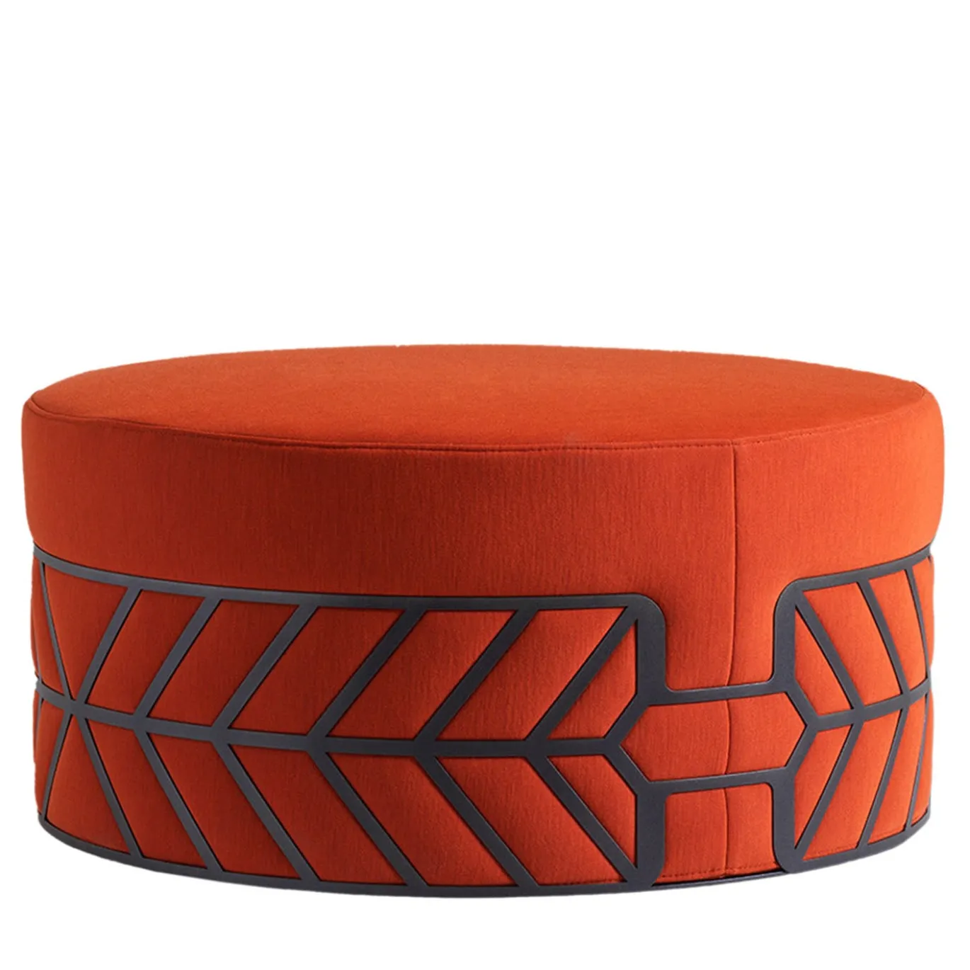 Pouf Belte Orange di Elena Salmistraro