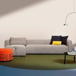 Pouf Belte Orange di Elena Salmistraro