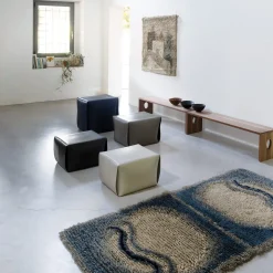 Pouf Big Bao blu navy di Viola Tonucci