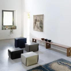 Pouf Big Bao blu navy di Viola Tonucci