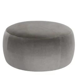 Pouf Billie D90 rotondo grigio