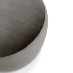 Pouf Billie D90 rotondo grigio
