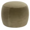 Pouf Billie D55 rotondo marrone