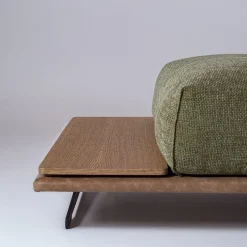 Pouf Boboli Verde con Tavolino