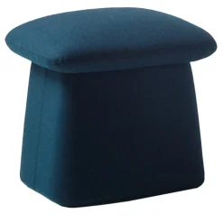 Pouf Bulè Petrol-Blue di Lorenzo Palmeri