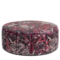 Pouf Circus 90 in Legno e Tessuto