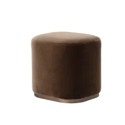 Pouf Ciro Brown di Ciarmoli Queda Studio