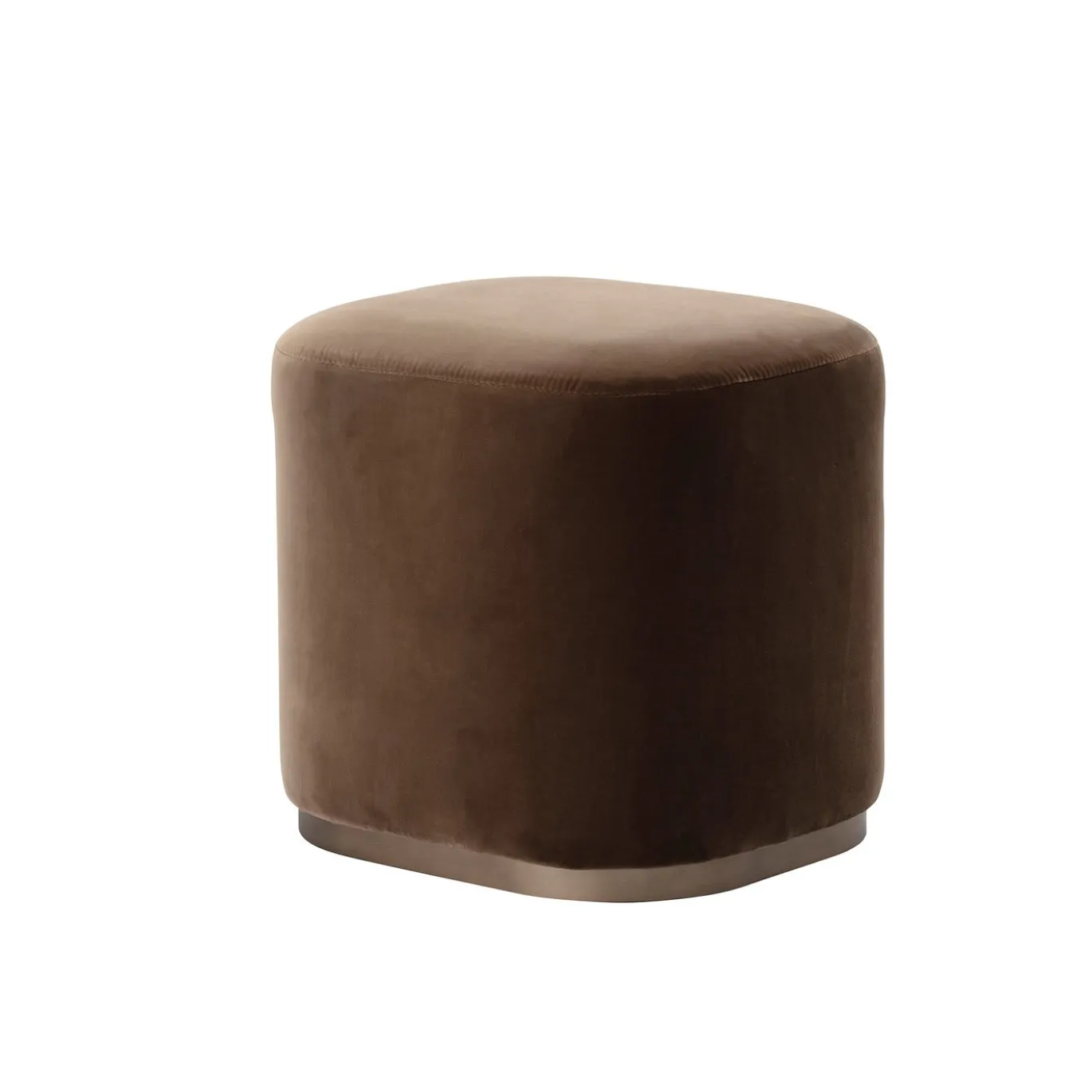 Pouf Ciro Brown di Ciarmoli Queda Studio