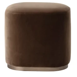 Pouf Ciro Brown di Ciarmoli Queda Studio