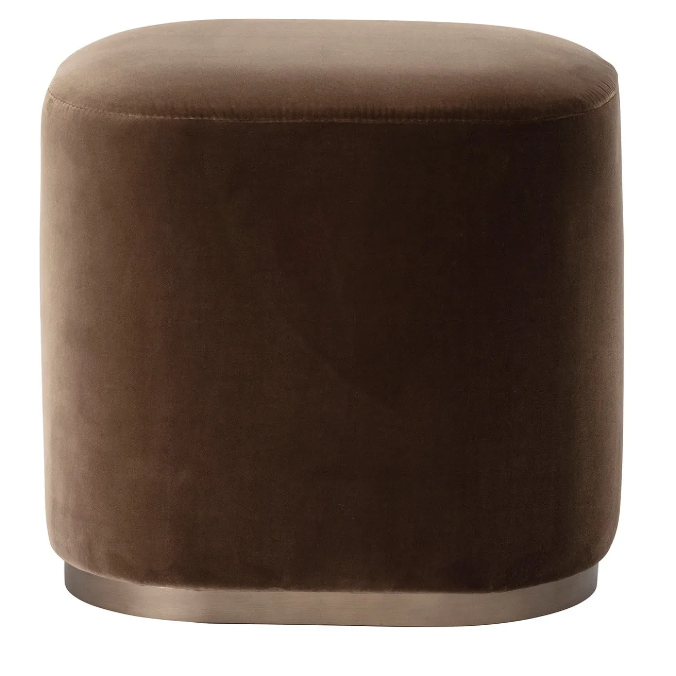Pouf Ciro Brown di Ciarmoli Queda Studio