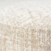 Pouf Ciro Erosion Bianco in Boucl� di Ciarmoli Queda Studio