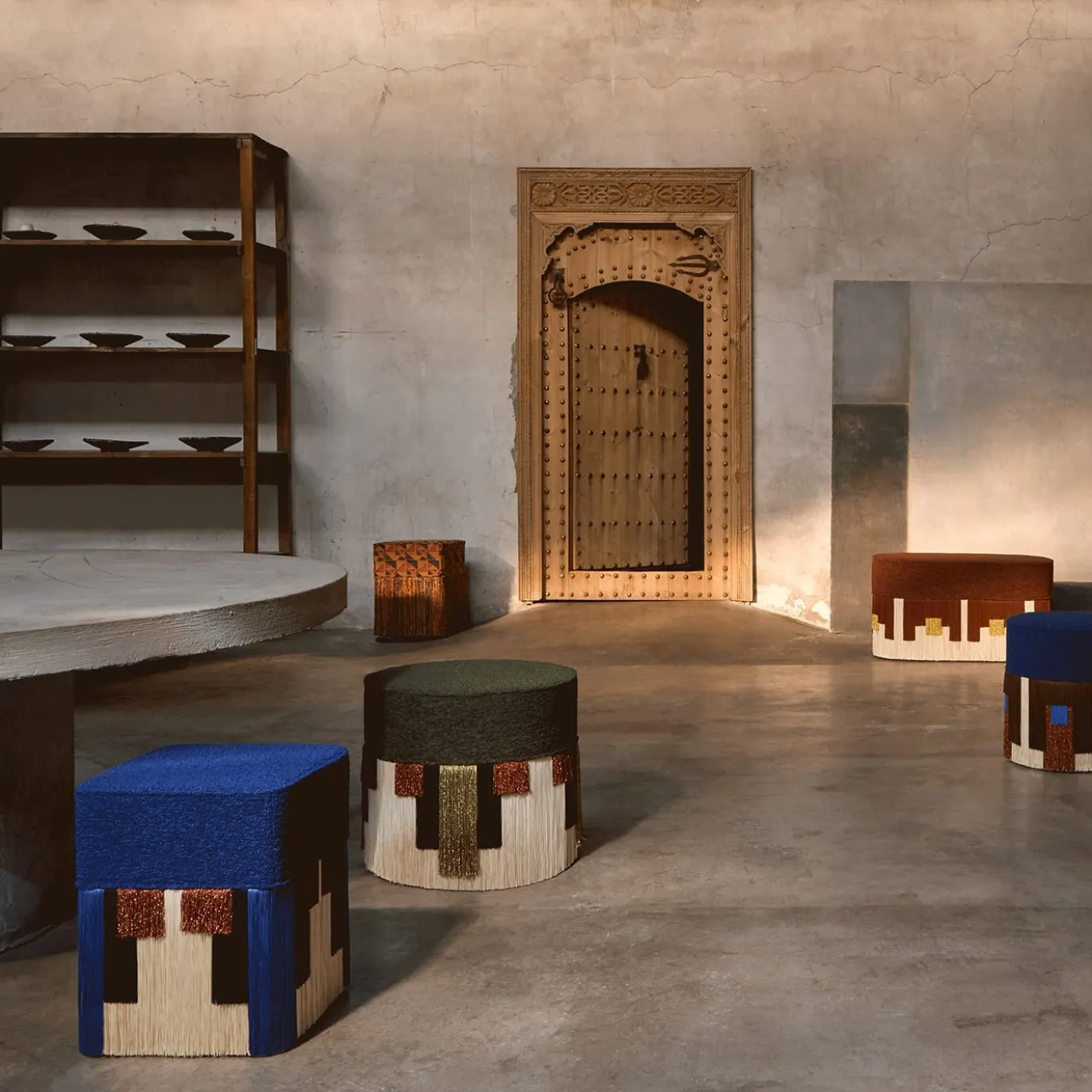 Pouf Cleo Clu di Lorenza Bozzoli