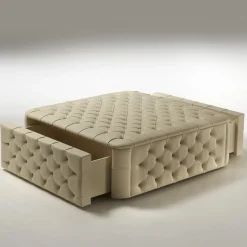 Pouf contenitore Astor beige