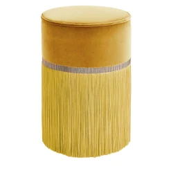 Pouf Couture giallo