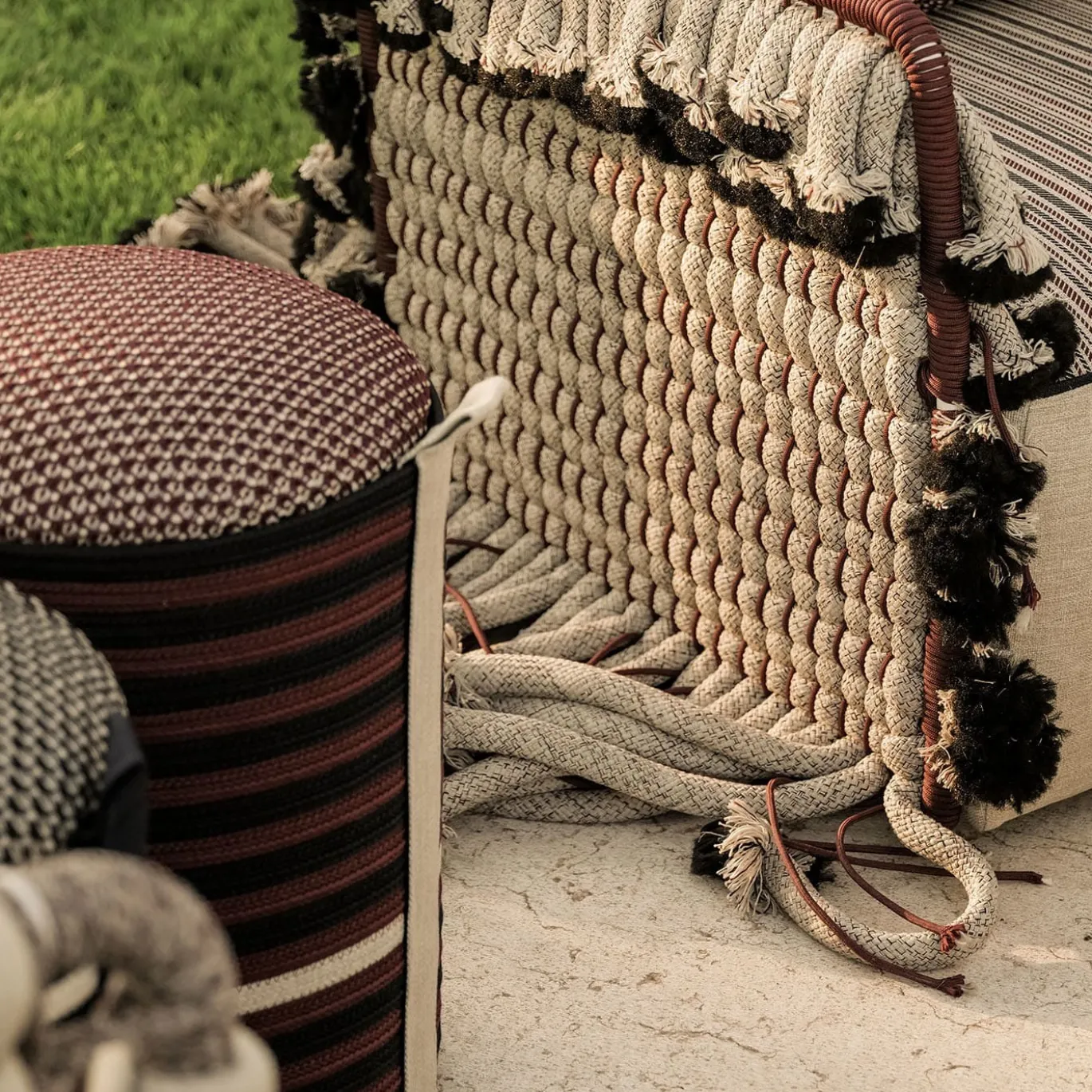 Pouf da esterno Phanteon di Antonio Marras #4