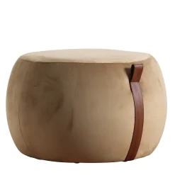 Pouf Domino verde oliva