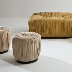 Pouf Drapè di Bartoli Design