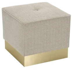 Pouf Eos quadrato beige
