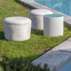 Pouf Ethos a motivi naturali