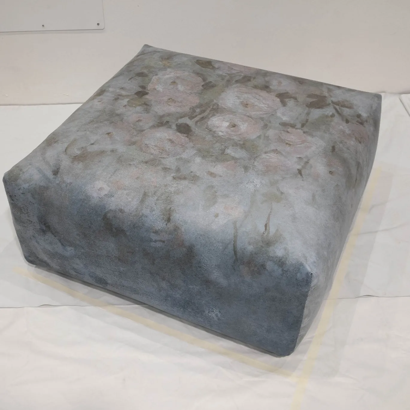 Pouf Floreale Quadrato