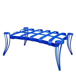 Pouf Garden blu di Carlo Rampazzi