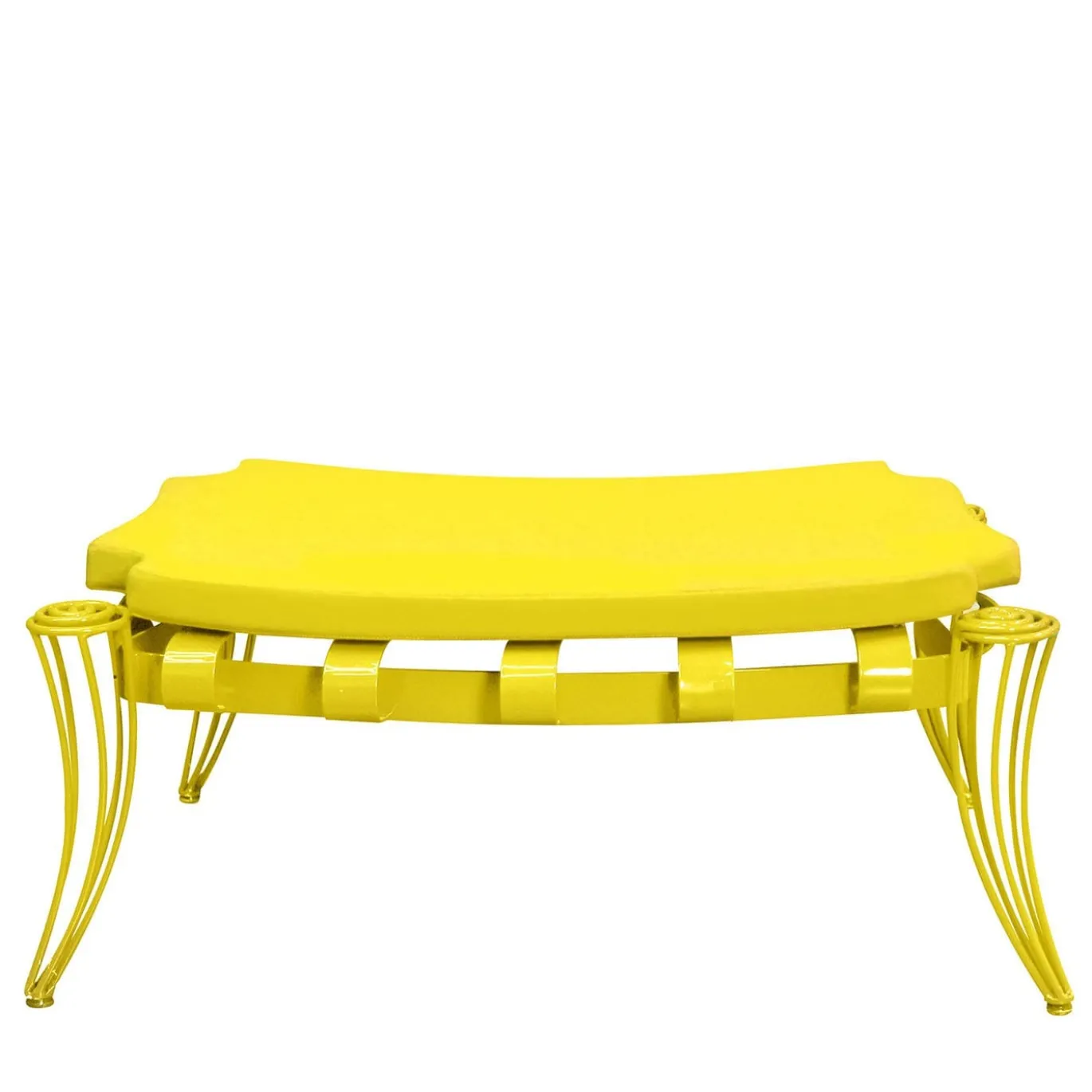 Pouf Garden giallo di Carlo Rampazzi
