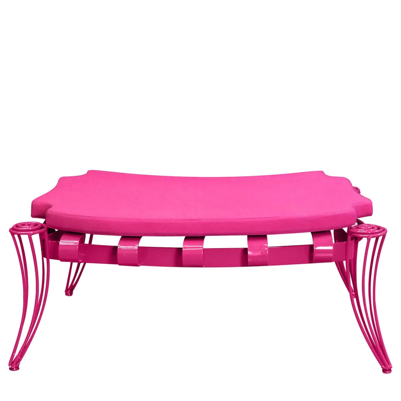 Pouf Garden rosa di Carlo Rampazzi