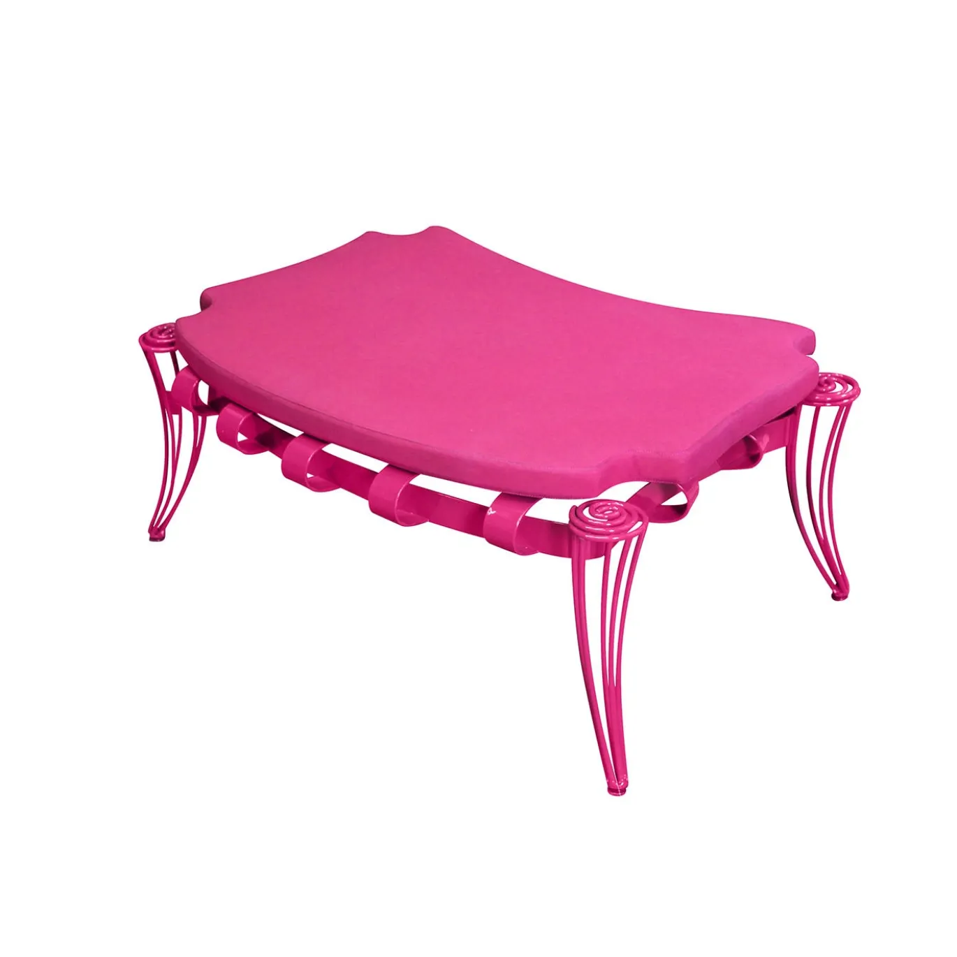 Pouf Garden rosa di Carlo Rampazzi