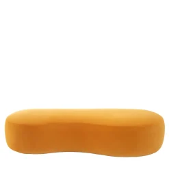 Pouf Giallo Curvo Sasso