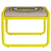 Pouf giallo Locus Solus di Gae Aulenti