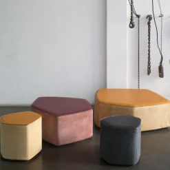 Pouf Grande in Pelle color Suola
