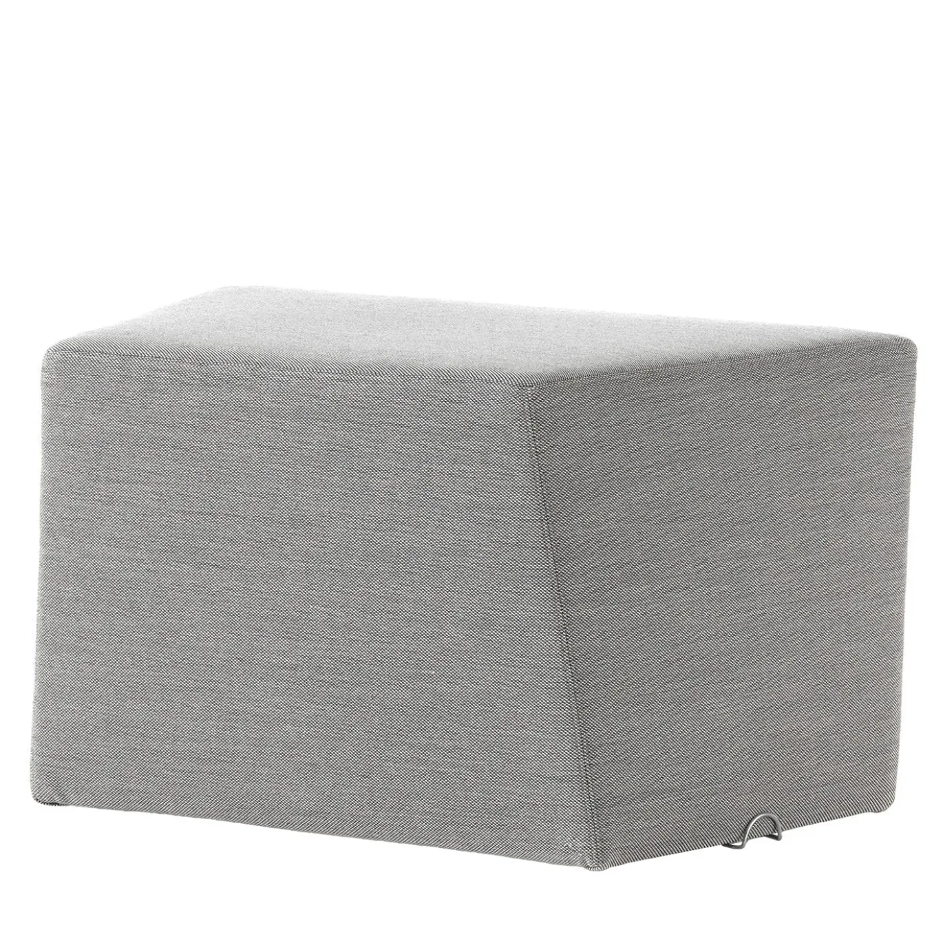 Pouf grigio Rocks