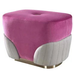 Pouf in cristallo