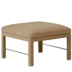 Pouf in pelle 1