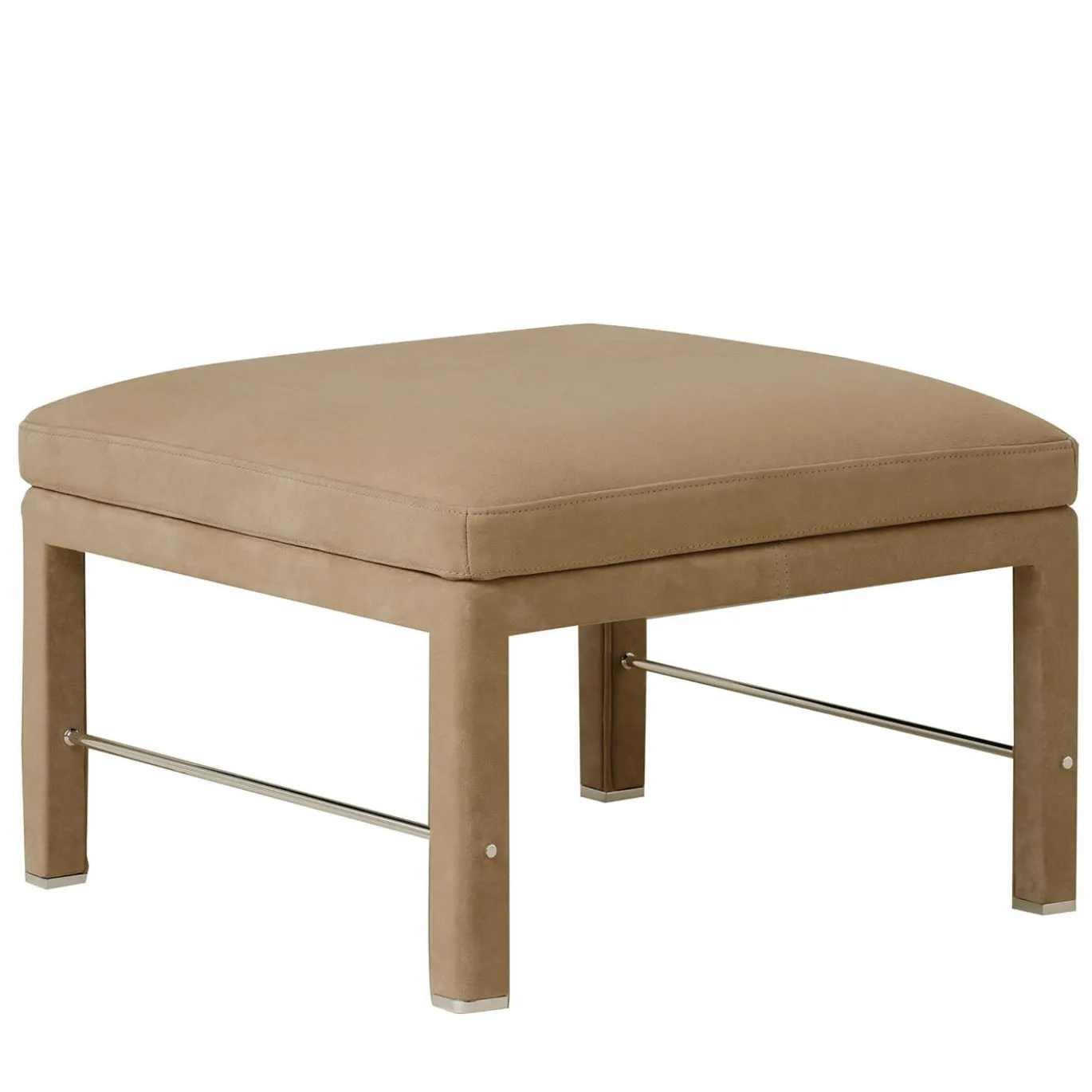 Pouf in pelle 1