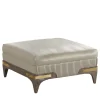 Pouf in pelle