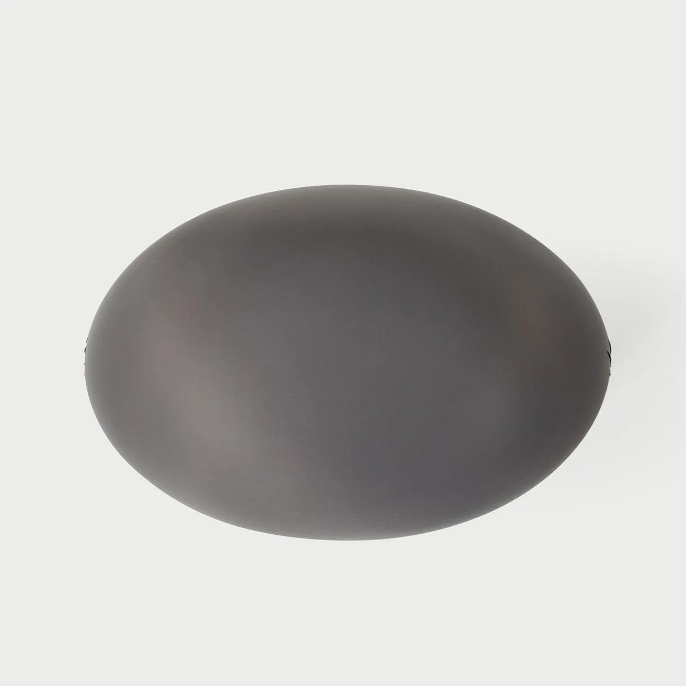 Pouf in tessuto tecnico grigio Tato di Denis Santachiara