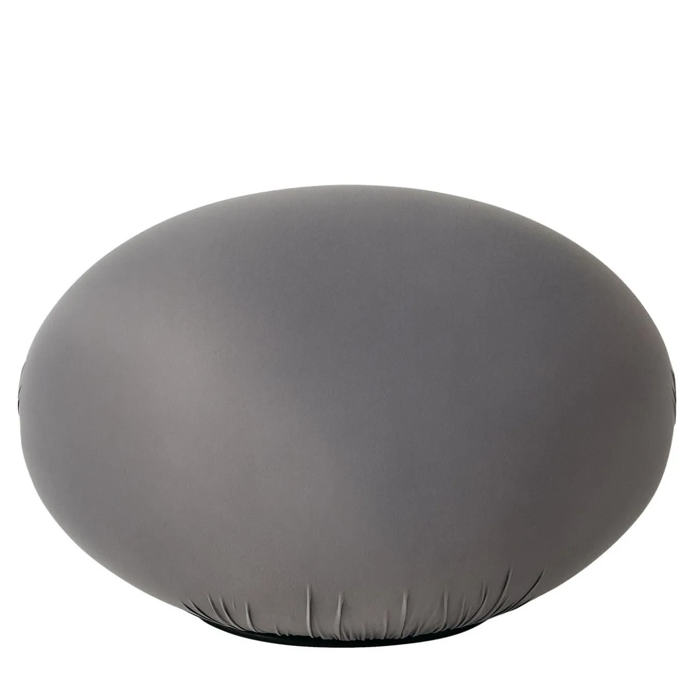 Pouf in tessuto tecnico grigio Tato di Denis Santachiara