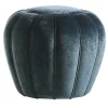 Pouf Keiko in Velluto Blu