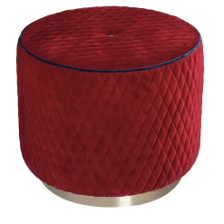 Pouf Kidman rosso