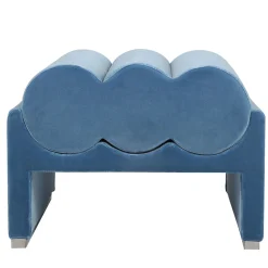 Pouf Kyle azzurro