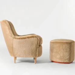 Pouf Lino Beige