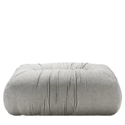Pouf Mambo in tessuto sofi grigio di Lorenza Bozzoli