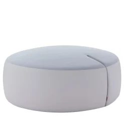 Pouf medio grigio chiaro TOMMY di Basaglia + Rota Nodari