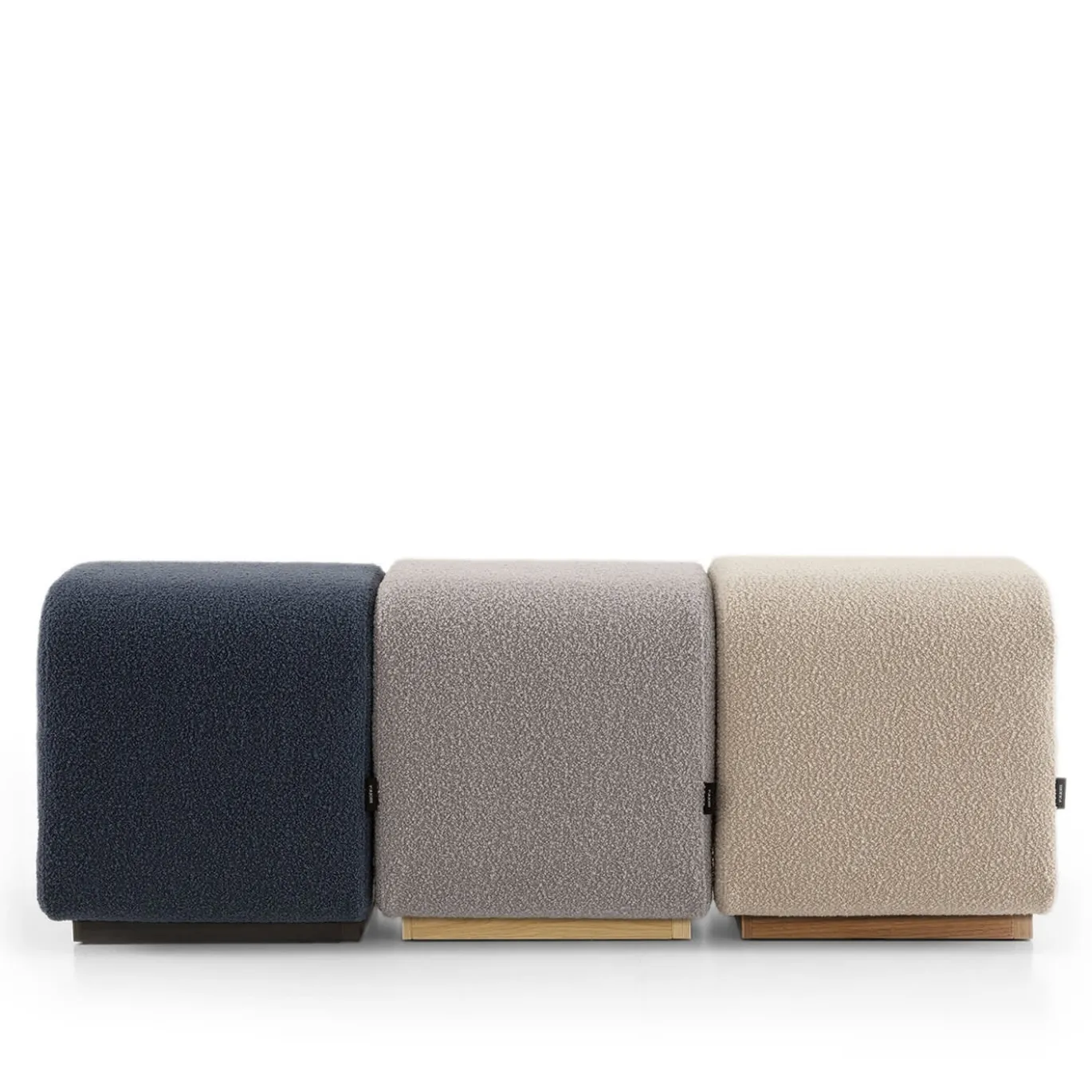 Pouf Onigiri Blu Denim