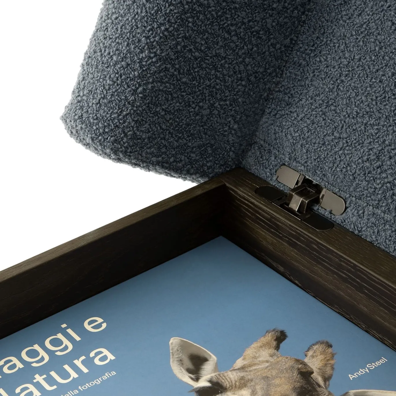 Pouf Onigiri Blu Denim